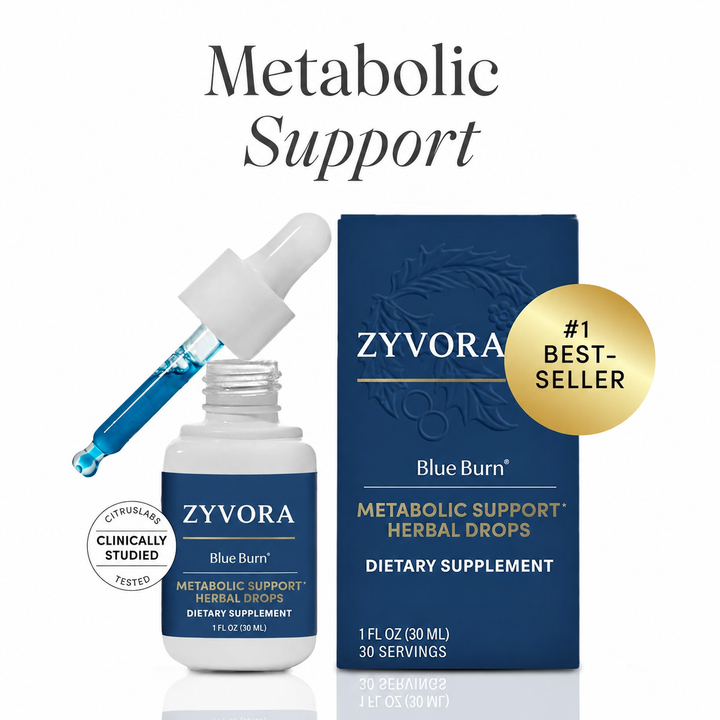 Zyvora® Blue Burn Herbal Metabolic Drops